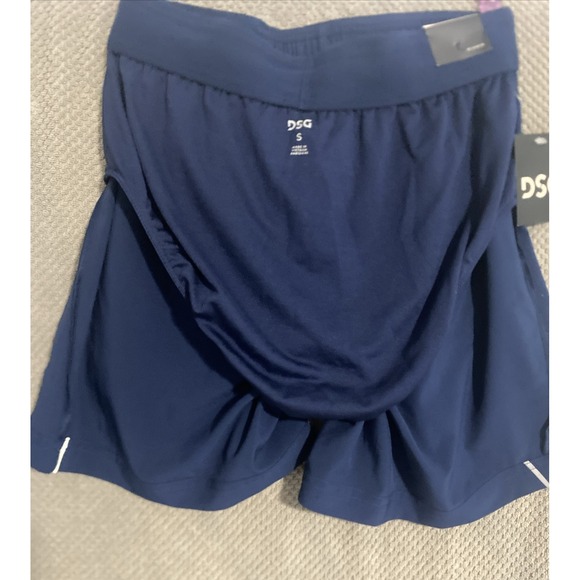 DSG Men's 5" 2-in-1 Stride Shorts Size Small University Navy NEW Built-in-Brief - Picture 10 of 16
